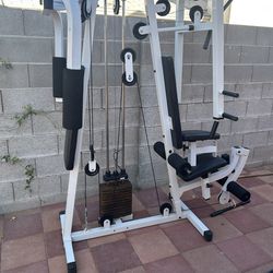 Used Home Gym Weight Machine – Full Body Workout w/ Weight Stack