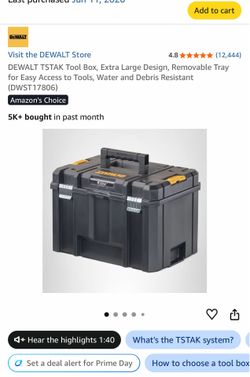Dewalt toolbox