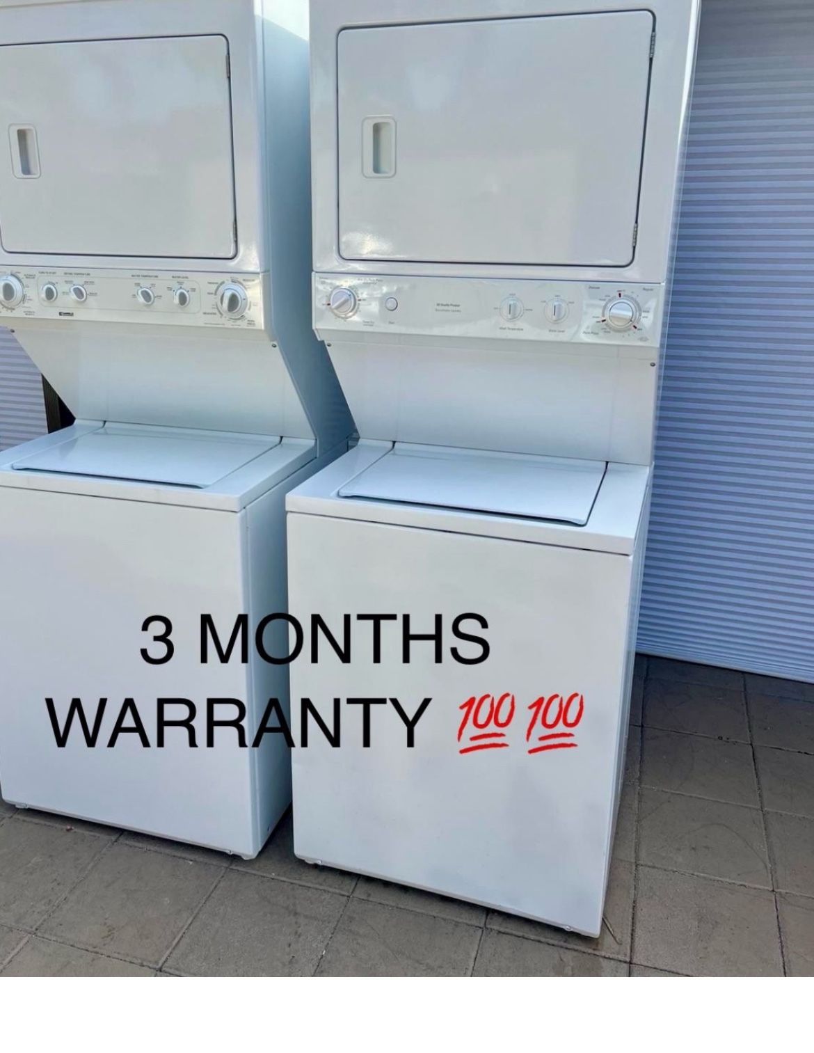 lavadora secadora combo 3 meses de garantia Delivery en dade y broward