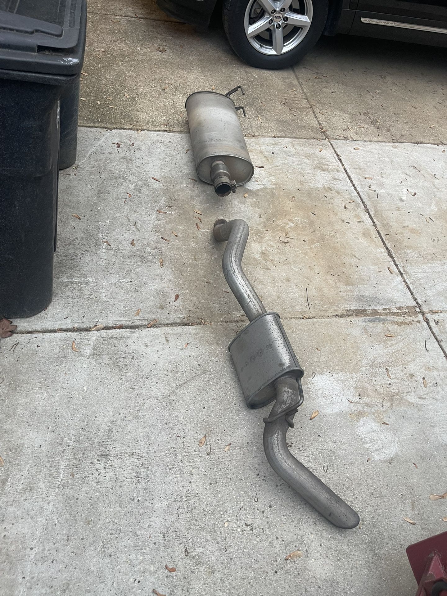 16 Ram 1500 Oem Exhaust Single Out 