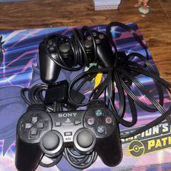 PlayStation 2 Controller And VA Cable