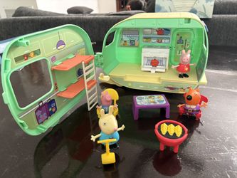 Peppa pig Caravan Camping 🏕️ Playset