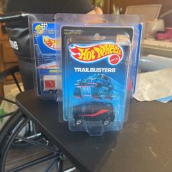 Hot Wheels Baja Breaker Trailbusters Series #4360 New NRFP 1988 Black CT 1:64