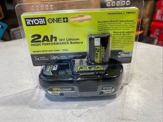 Genuine Ryobi One 2 Ah 18v High Performance Lithium Ion Battery - PBP003 New