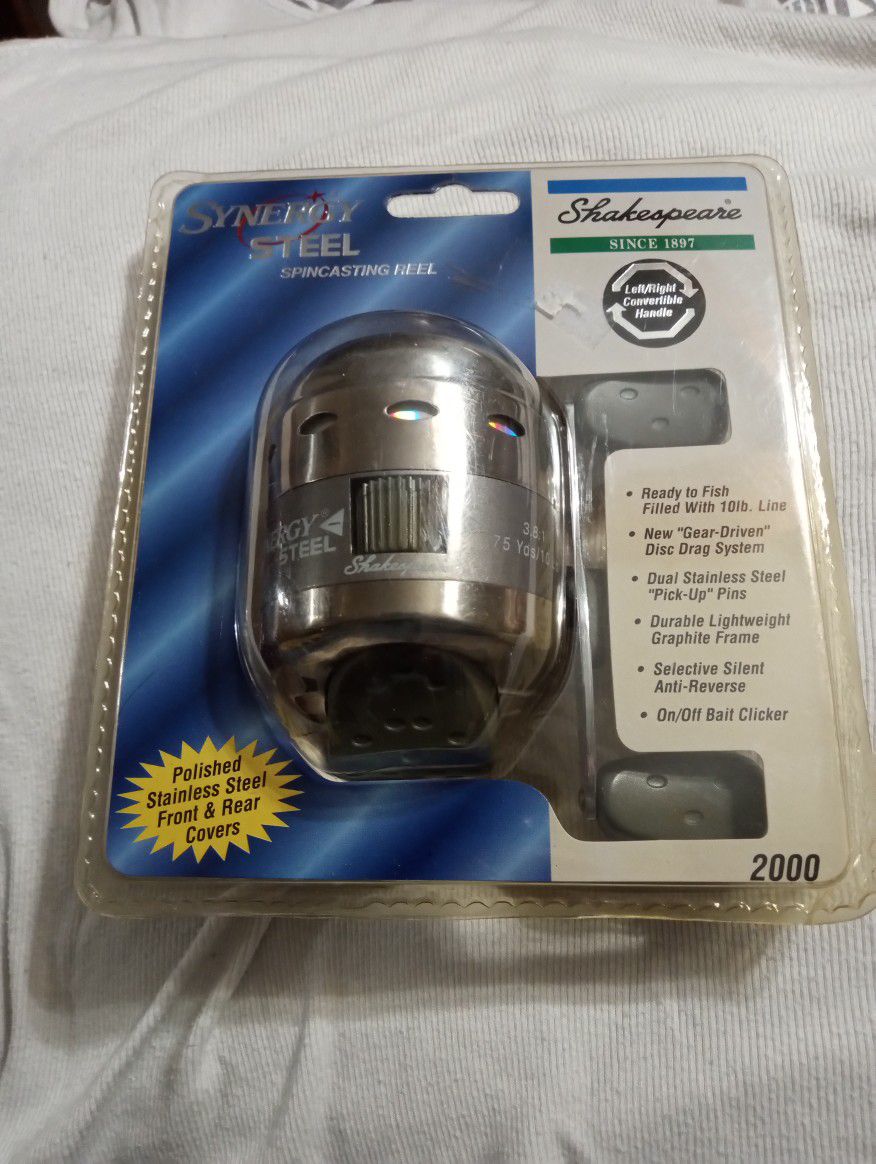 Synergy Steel Spin Casting reel