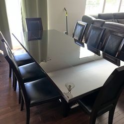 Dining Table Set With 8 Chairs 