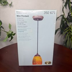 Hampton Bay Transitional Collection Mini Pendant Light Model #392 671