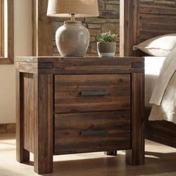Pair Of Gorgeous Living Spaces 2 Drawer Nightstands