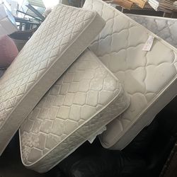 Three twin mattresses available