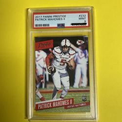 Patrick Mahomes Rc Psa9