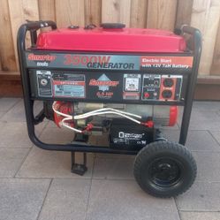 Portable 3500 W Gas Generator