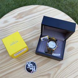 Invicta Pro Driver Chronograph Blue Dial Stainless Steel Watch