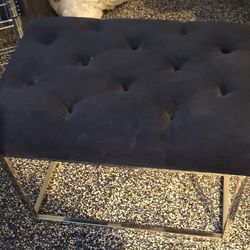Ottoman Like New blue $25