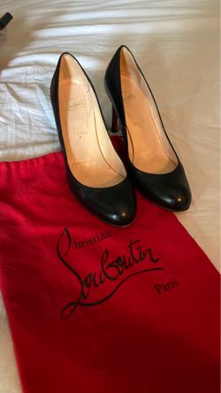 Christian Louboutin black heels