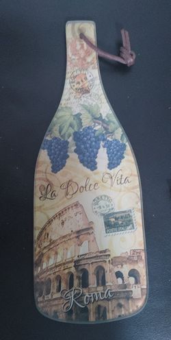 Glass Serving Board Or Decoration