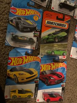 Hot wheels corvettes
