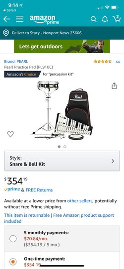 (OBO)Drum practice kit