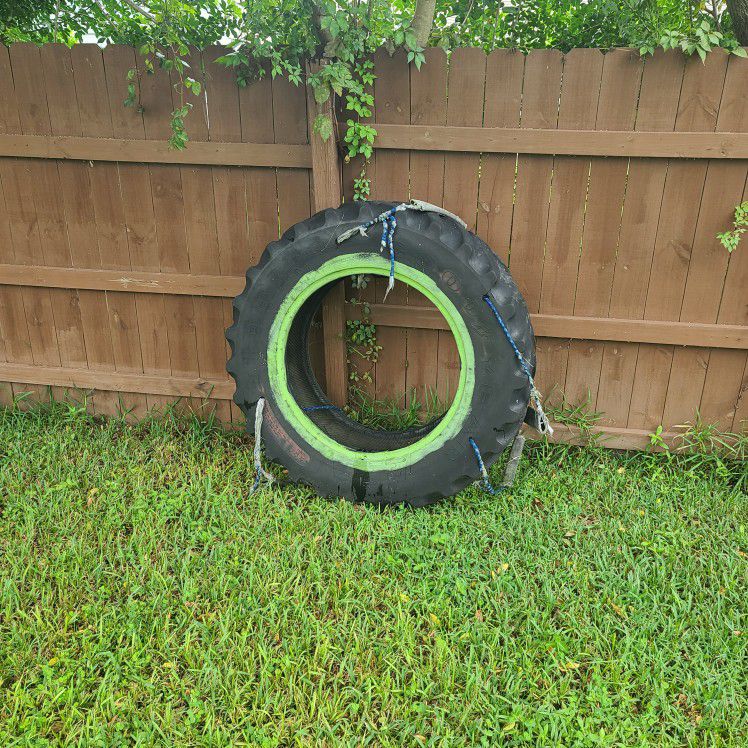 175lb Tractor Tire For CrossFit Workouts