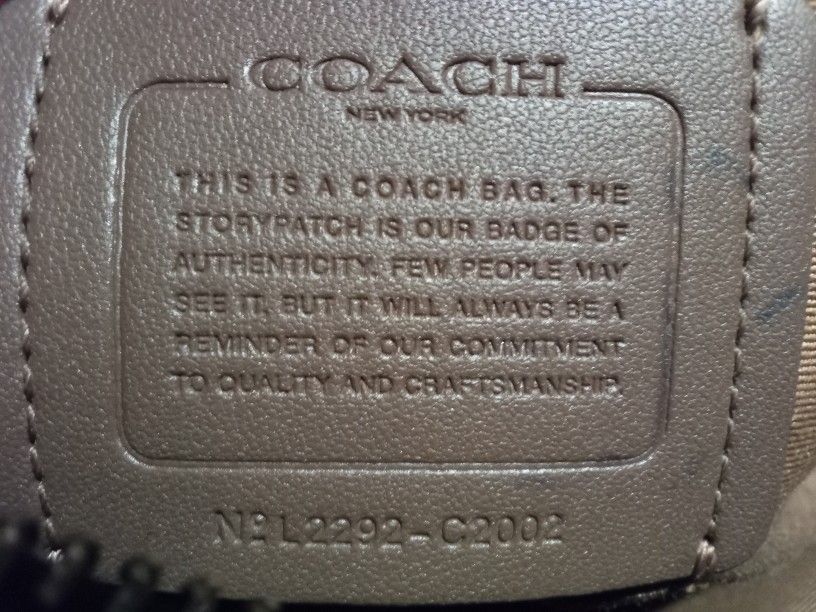 Coach Backpack
