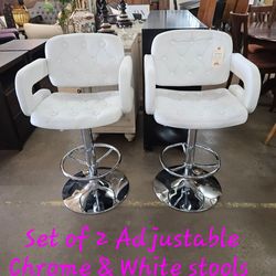 Barstools set of 2 modern We are located at 2811 East Bell road. Another Time Around Furniture.