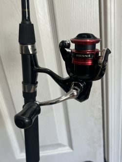 Shimano Sienna 500 Spinning Reel + Aeroglass Rod TROUT COMBO