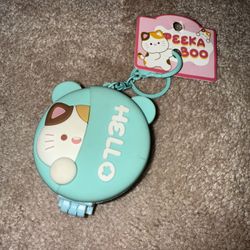 Small Compact Mirror And Brush 