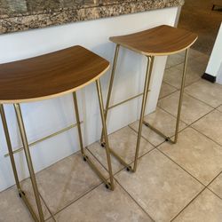 Mid Century Bar Stools (2) $25 each