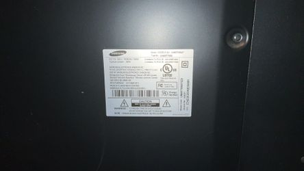 Samsung 60 inch tv  (2013)