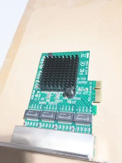 4x Gigabit Ethernet PCIe Card