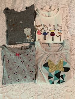 Assorted Girls Shirts 24 Months 