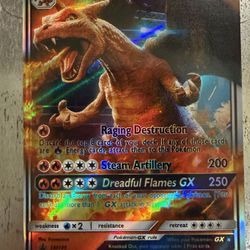 Charizard GX #SM195 Black Star Promo holofoil