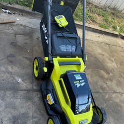 RYOBI 40V HP Brushless 20 in. Cordless Battery Walk Behind Push Lawn Mower with 6.0 Ah Battery and