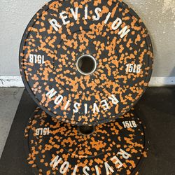 15lb Rubber Bumper Plates (set of 2)