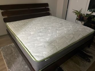 Devon Loft King Set - bed, mattress, dresser, and two nightstands included (original price ~ $2300)