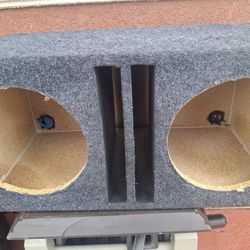 SPEAKERS BOX CAJA PARA BOSINAS 10 INCHES GOOD CONDICIÓN ABLO ESPAÑOL 