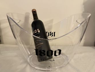 Tequila 1800 ice bucket to keep bottles cool, Cocktail Mixer Cup, 3 Bar Mats