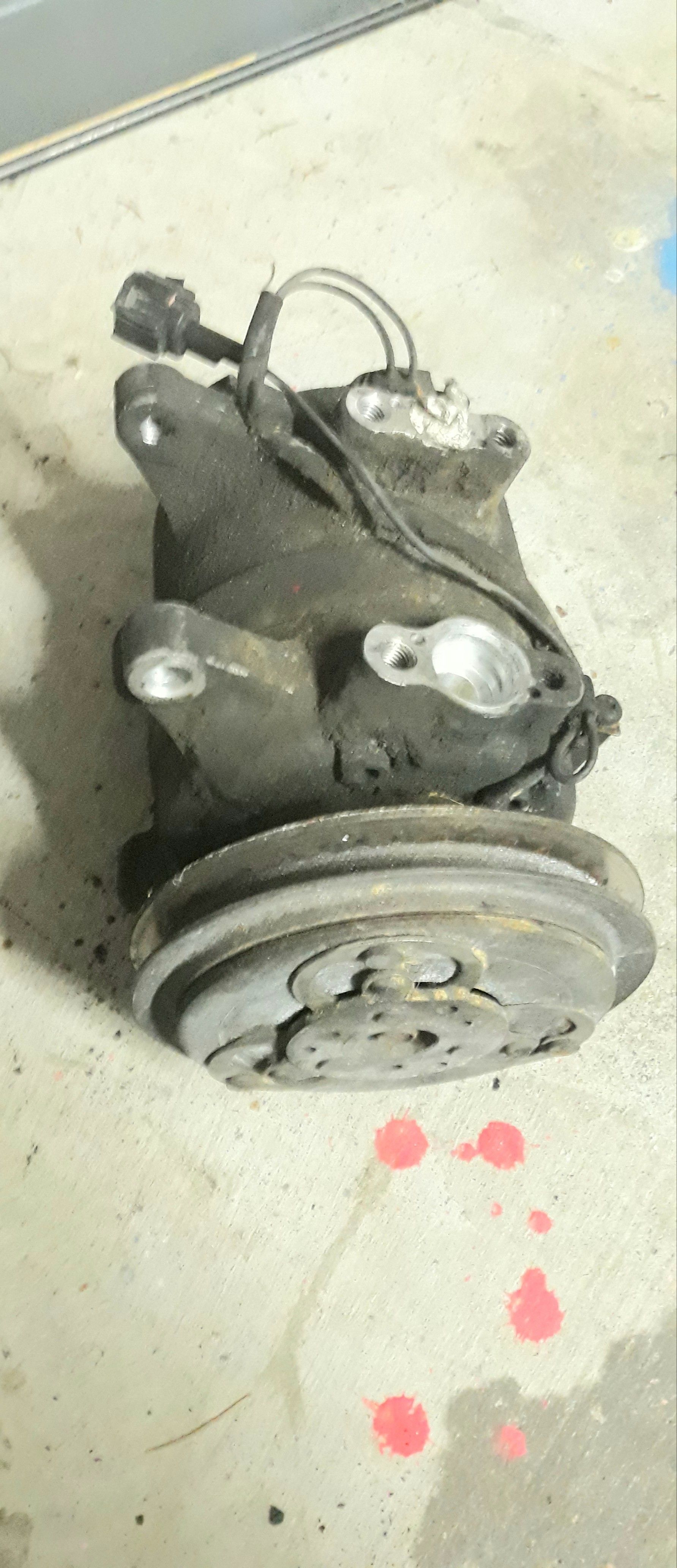 Nissan frontier ac compressor,condensor