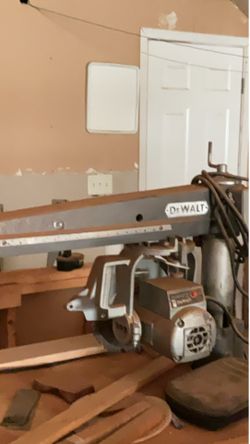 10” Dewalt Radial Arm saw
