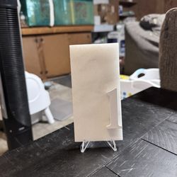 White Stone Table Numbers 1-15