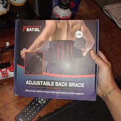 Featol L-XXL Back Brace Brand New In Box Never Opened!!
