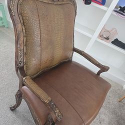 Antique Crocodile Chair Luxury 