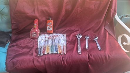 Cresent Wrenchs And Nut Driver Set