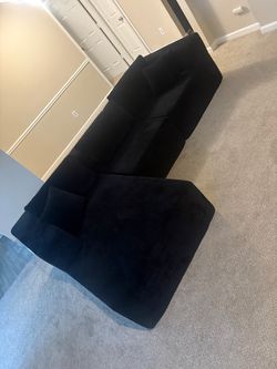 Black couch