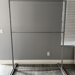Double Metal Clothing Rack 