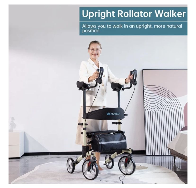 Elenker HFK-9240 Dual-Brake Upright Walker