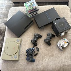 PS1, PS2, PS3, GameCube 