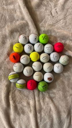 Assorted gold ball bunch