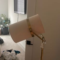 standing marble lamp