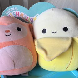 More Came In Reduced Brand New Original Squishmellow Pillows Two For $10