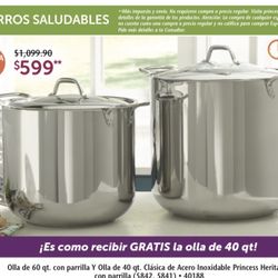 Ollas De 60qt Y 40qt